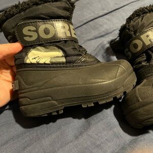 Sorel Black Toddler Boots